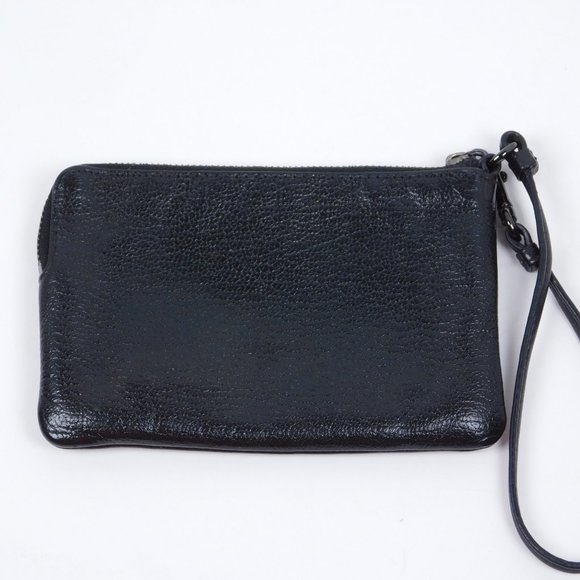 Coach No Hate Upcycled Hand-painted Leather Wristlet (12124) - Picture 2 of 7